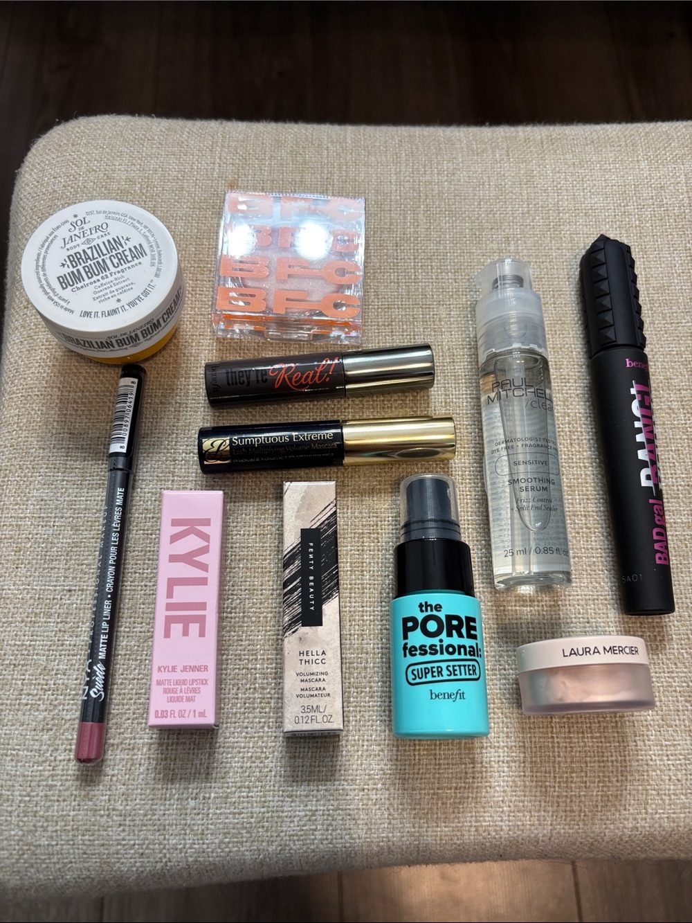 13 Piece Beauty Bundle - Benefit, Laura Mercier, Estée Lauder, Kylie, Fenty etc